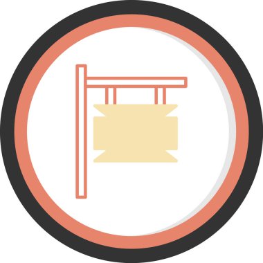 Düz vektör simge salıncak