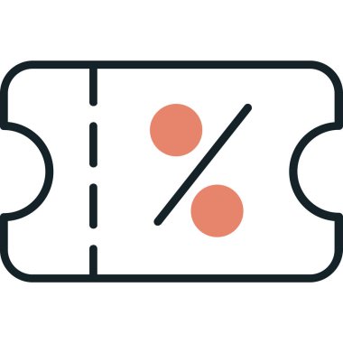 Bir alışveriş çantasının vektör simgesi