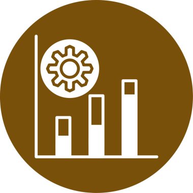 Modern simgenin vektör illüstrasyonu