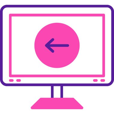 vektör bilgisayar çizimi, basit illüstrasyon tasarımı