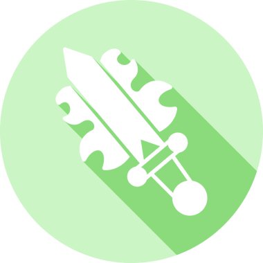 Roket. Web simgesi basit illüstrasyon