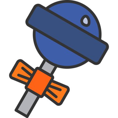 Boya fırçasının vektör illüstrasyonu