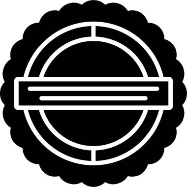 Yemek. Web simgesi basit illüstrasyon