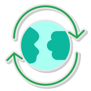 Küresel iş vektör simgesi