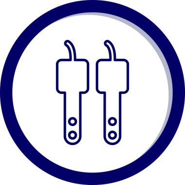 Fiş. Web simgesi basit tasarım