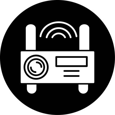 Radyo. Web simgesi basit tasarım