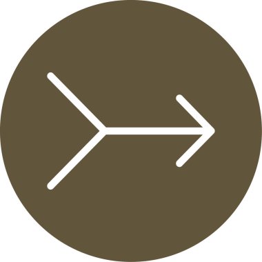 ok simgesi vektör illüstrasyonu