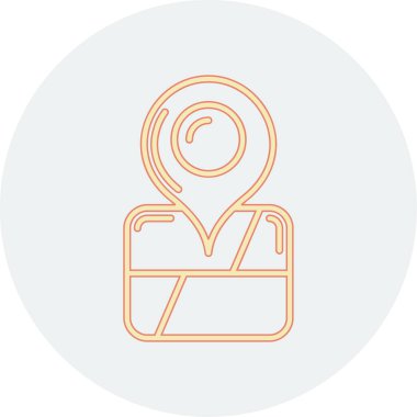 Bir öğrenci simgesinin vektör illüstrasyonu