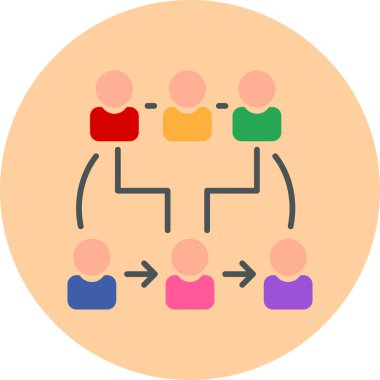 insanlar simge vektör illüstrasyonu