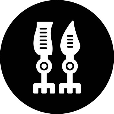 Kişisel ve ticari kullanımın illüstrasyon vektör simgesi