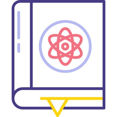 kitap web simgesi, vektör illüstrasyonu