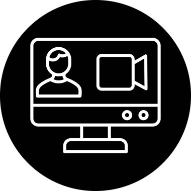 seo modern simgesinin vektör illüstrasyonu