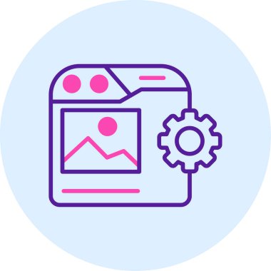 iş web simgesi basit tasarım