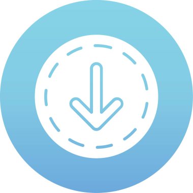 ok simgesi vektör illüstrasyonu