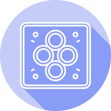 Modern b 'nin vektör illüstrasyonu