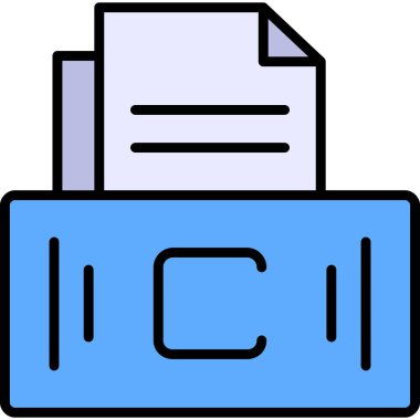 doküman dosya dizini simgesi - taslak biçimi