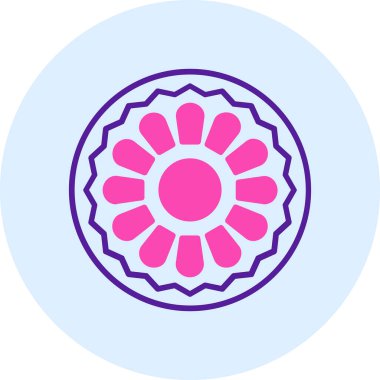 Hayran. Web simgesi basit illüstrasyon