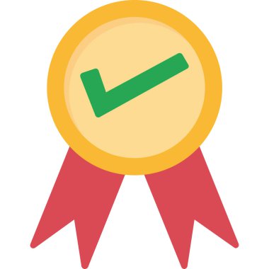 Premium web simgesi, vektör illüstrasyonu