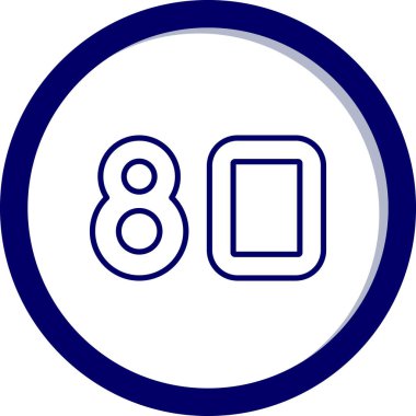 Kişisel ve ticari kullanım için 993 simgesi...