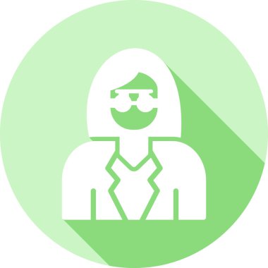 Pediatrik oftalmoloji web simgesi, vektör illüstrasyonu