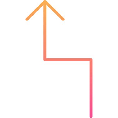 ok simgesi vektör illüstrasyonu