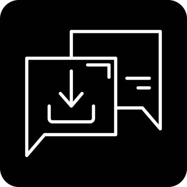 e- posta simgesi vektör illüstrasyonu