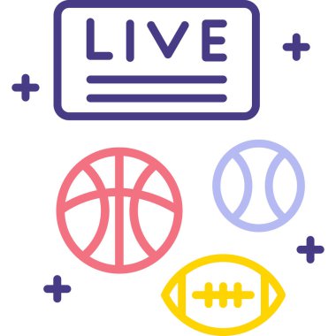 Top ile basketbol ikonunun vektör illüstrasyonu