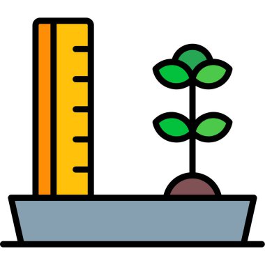 Bitki saksısı. Basit tasarım