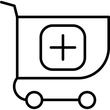 dağıtım kamyonu vektör simgesi