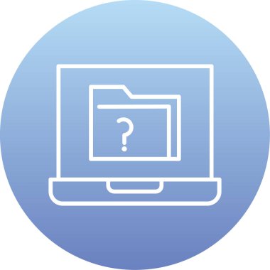 Bilgisayar. Web simgesi basit illüstrasyon