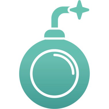 Gaz sobasının vektör simgesi