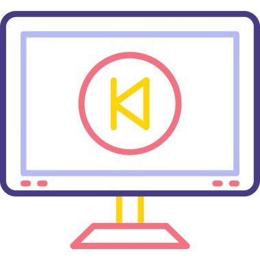 Bilgisayar monitörü. Basit tasarım