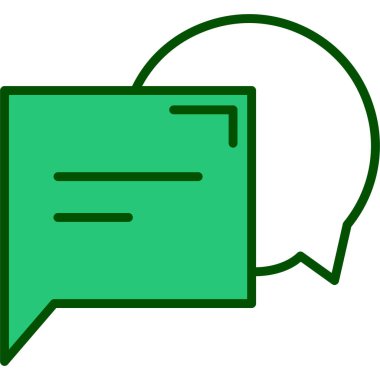 Metin iletisi simgesi, özet biçimi olan konuşma balonu