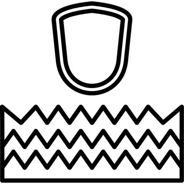 bira kupası içki ikonu ana hatlarıyla