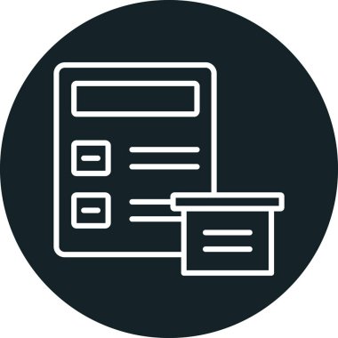 Web tasarım vektör çizgisi simgesi, desim