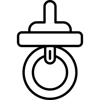 İp simge vektör çizim