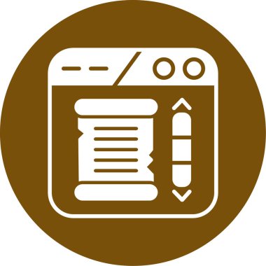 seo modern simgesinin vektör illüstrasyonu