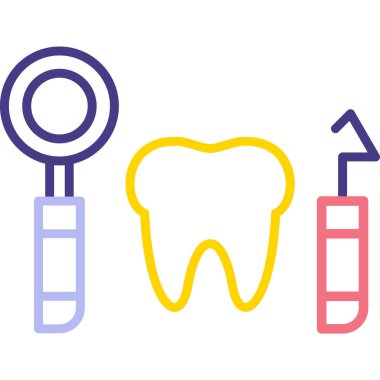 Vektör illüstrasyonu, simge ögesi arkaplanı