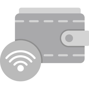 Kredi kartı simgesi arka planda izole edildi