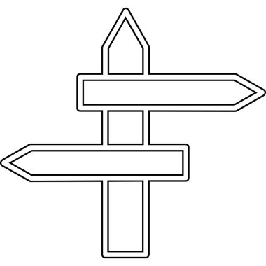 Ok simgesi. vektör illüstrasyonu