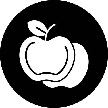 Apple vektör simgesi illüstrasyonu