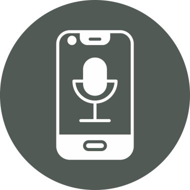 Telefon simgesinin vektör illüstrasyonu