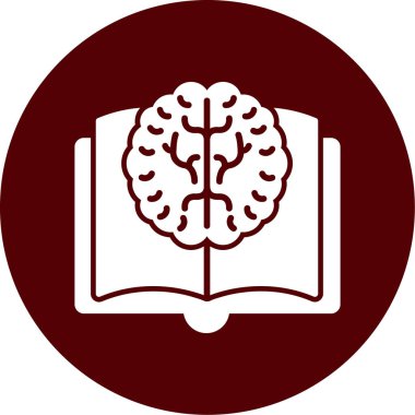 İnsan beyin vektör simgesi