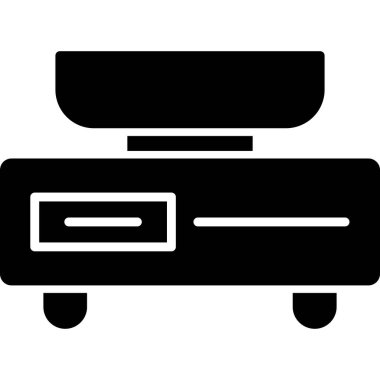 Otel simgesi vektör illüstrasyonu