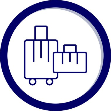 Bir alışveriş arabasının vektör çizimi