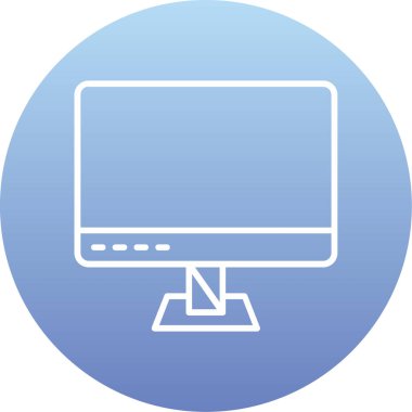 vektör dizüstü düz simge