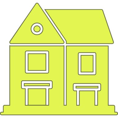 Yapı simgesinin vektör illüstrasyonu