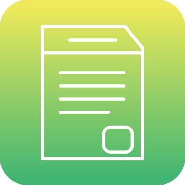 vektör belgesi simgesi