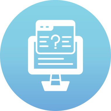 soru işareti vektör simgesi