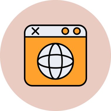 seo modern simgesinin vektör illüstrasyonu